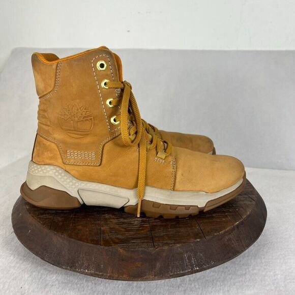 Timberland Boot Mens 10 Cityforce Reveal Waterproof Leather Nubuck A1Z5S - Picture 4 of 11